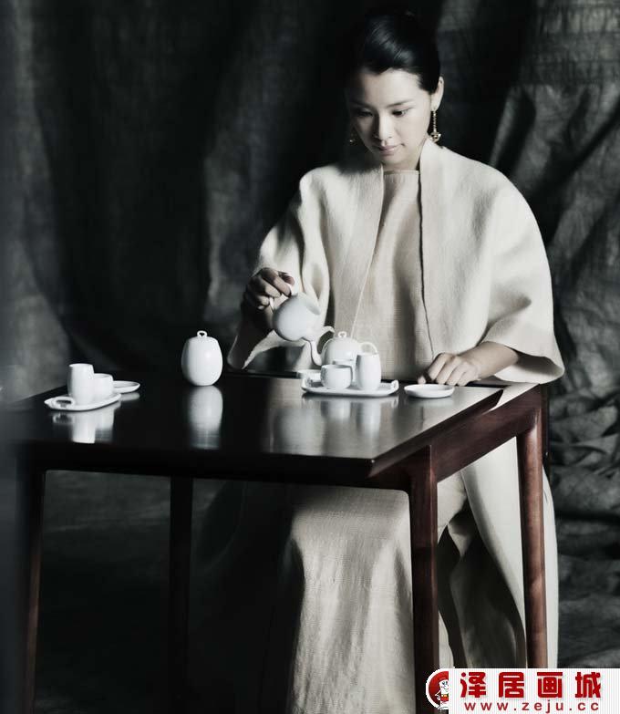 林曦，美女画家林曦
