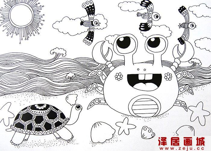  浅淡线描绘画中幼儿能力的培养