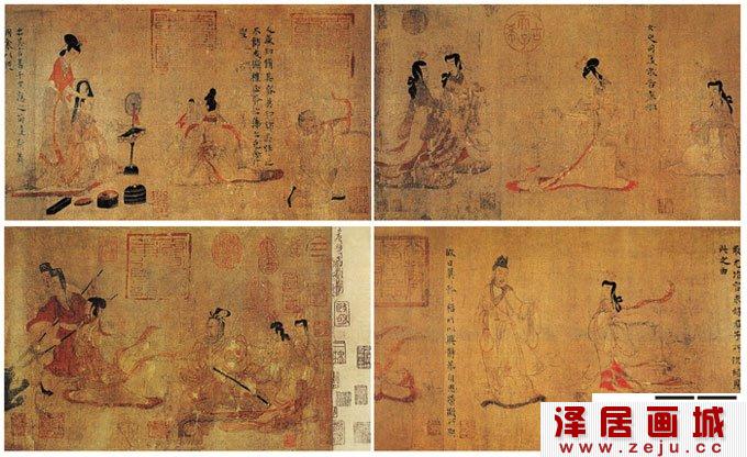 《女史箴图》中国人物画传世名画赏析