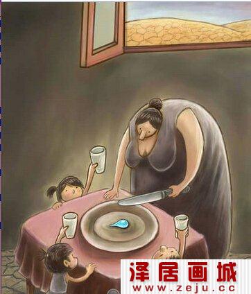 社会组金奖作品：《最后一滴水》 作者：刘强