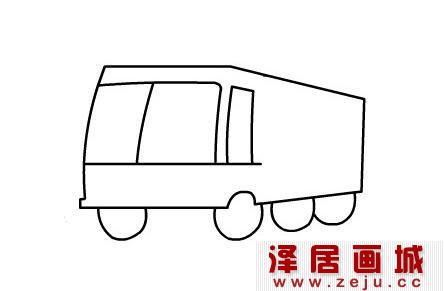 消防车简笔画教程图解