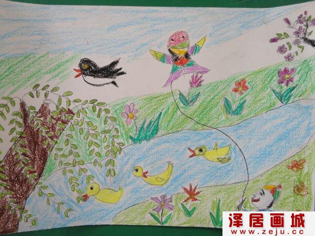 幼儿绘画美术活动