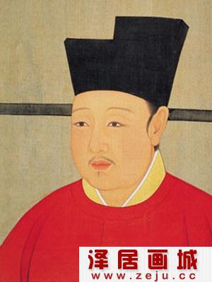 宋徽宗赵佶画像