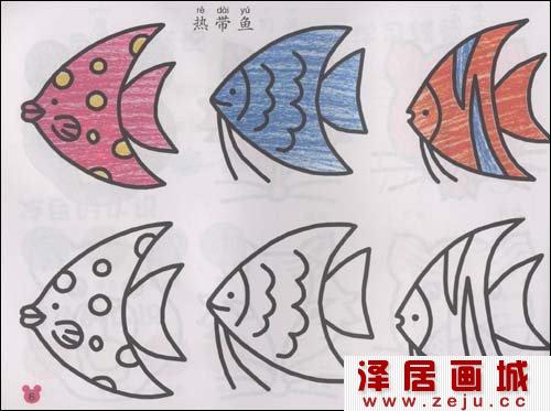 幼儿线画教学