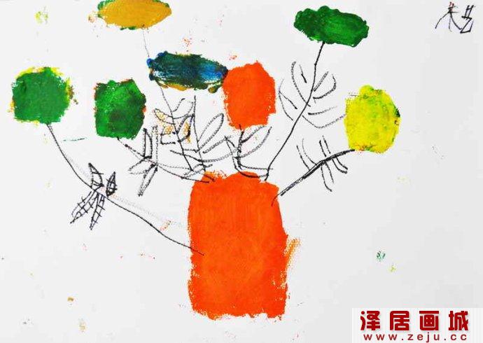 幼儿水粉画