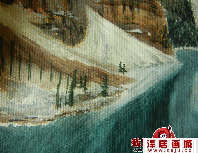 水粉风景画绘画步骤图文教程12