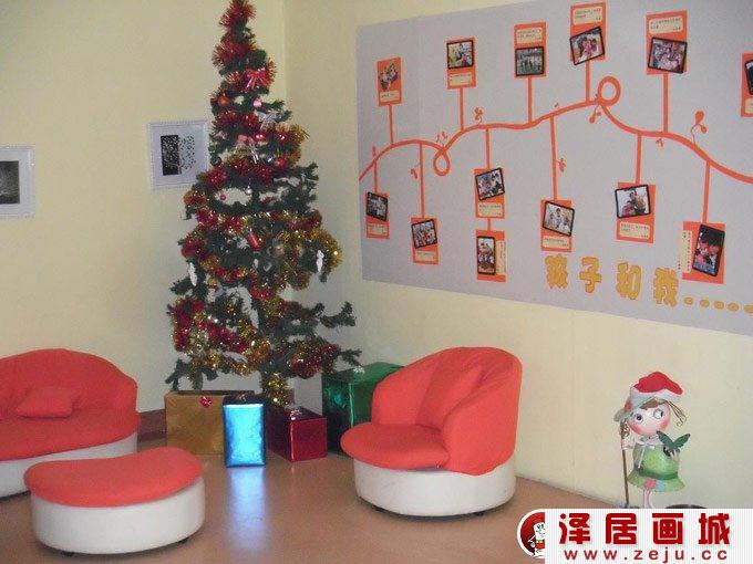 圣诞节幼儿园环境布置方案：教室背景墙布置