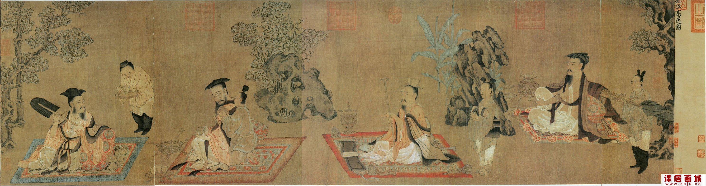 孙位高逸图