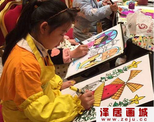 “追逐梵高”少儿绘画大赛启动仪式