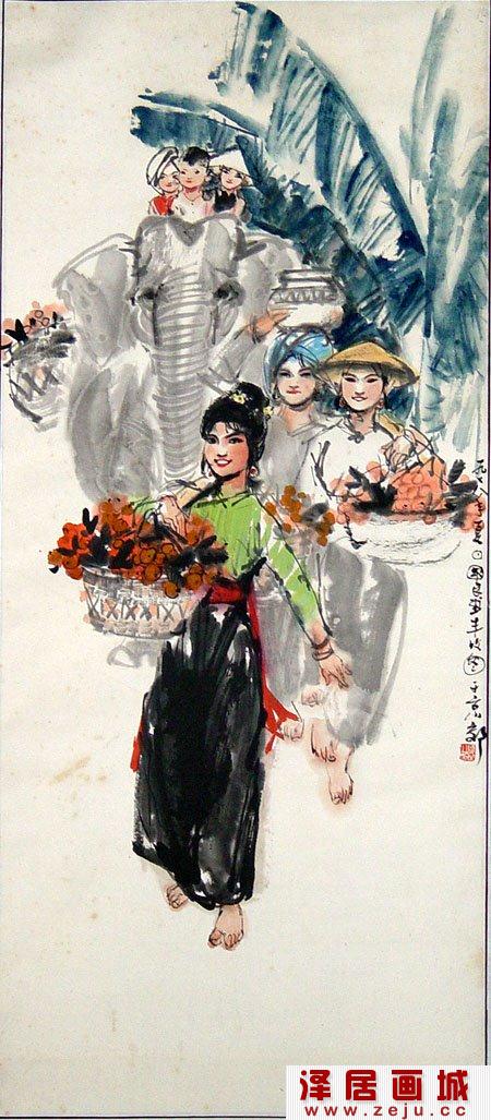 当代画家史国良绘画作品