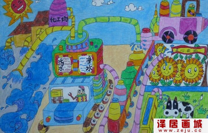 城市科幻画：未来交通工具