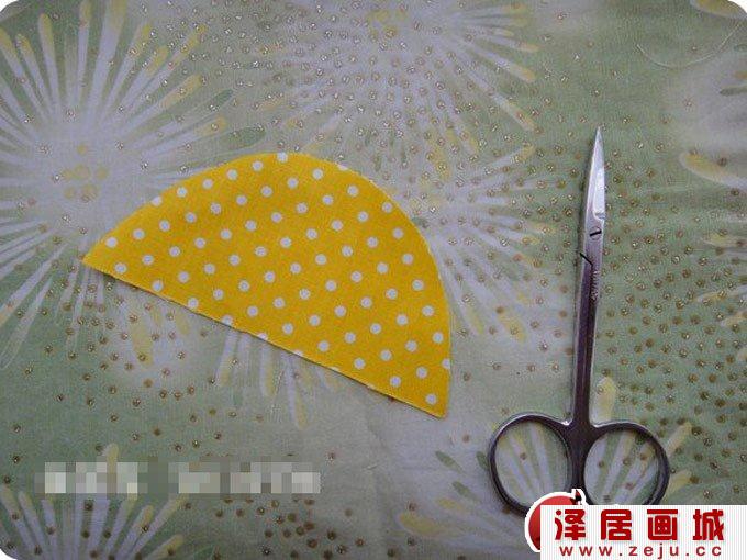 DIY布艺教程:手工制作梅花手袋的全过程（1）