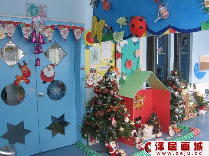 圣诞节幼儿园环境布置方案：庭院布置