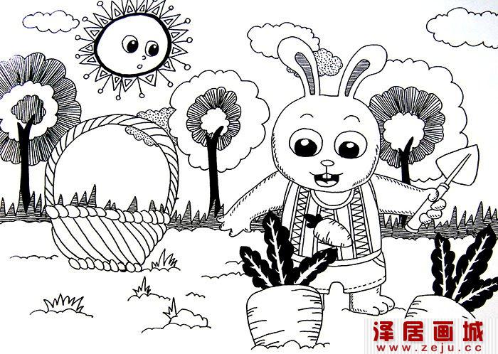 浅淡线描绘画中幼儿能力的培养