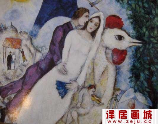 马克·夏加尔超现实主义绘画