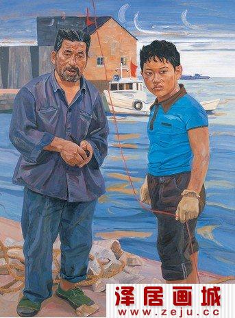 刘晓东油画作品欣赏