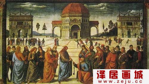 基督将钥匙交给彼得