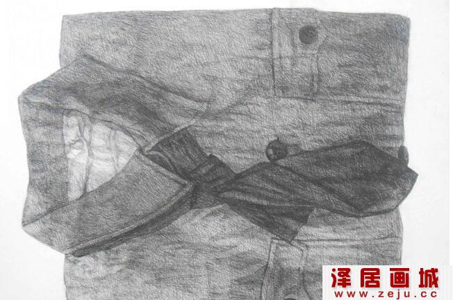 杨多思外套素描作品