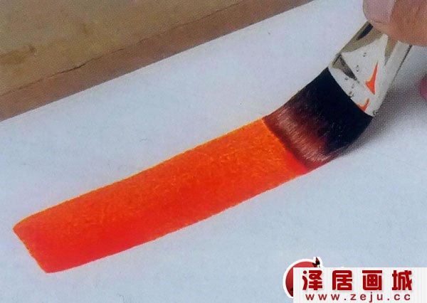 水彩渐变画法图文教程（1）