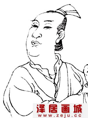 王希孟画像，《千里江山图》作者王希孟