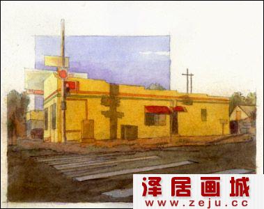 水彩画