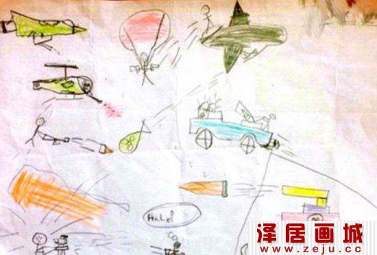 儿童画武器
