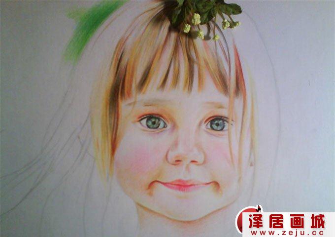 人物彩色铅笔画的作画步骤