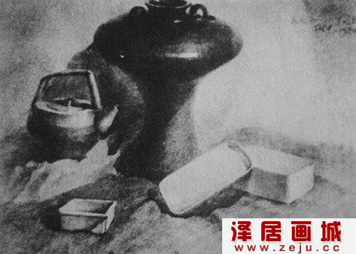 素描技法之质感