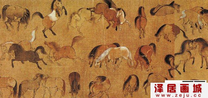 百马图 局部欣赏3