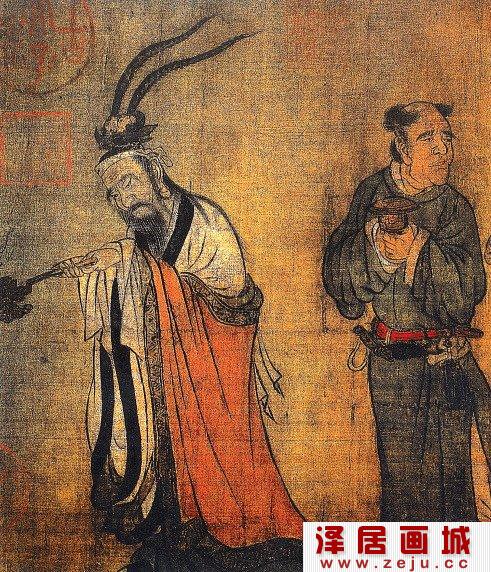 赵光辅蕃王礼佛图