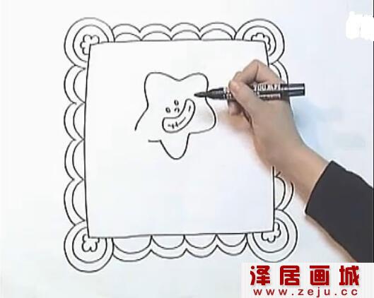 儿童画手帕教程