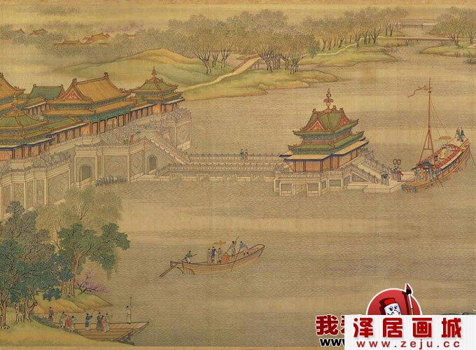清院本《清明上河图》清代作品高清全图赏析