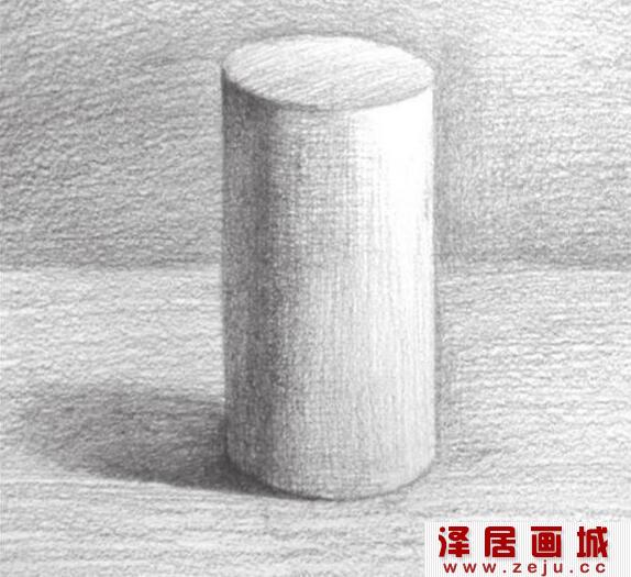 几何圆柱体素描素描教程详解