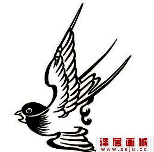 小燕子简笔画作品欣赏