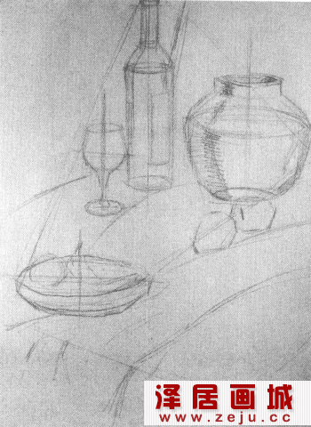 素描写生的步骤
