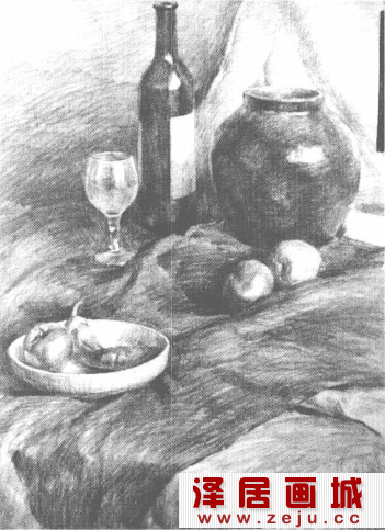 素描写生的方法