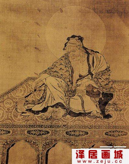五代画家徐熙画像
