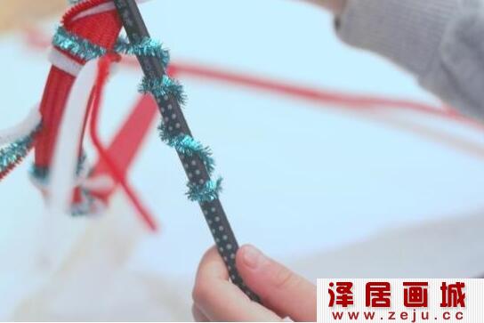 圣诞节头饰DIY制作