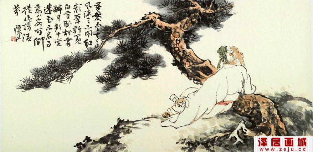 刘怀山写意国画作品