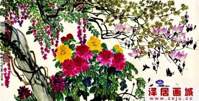 齐白石花卉画