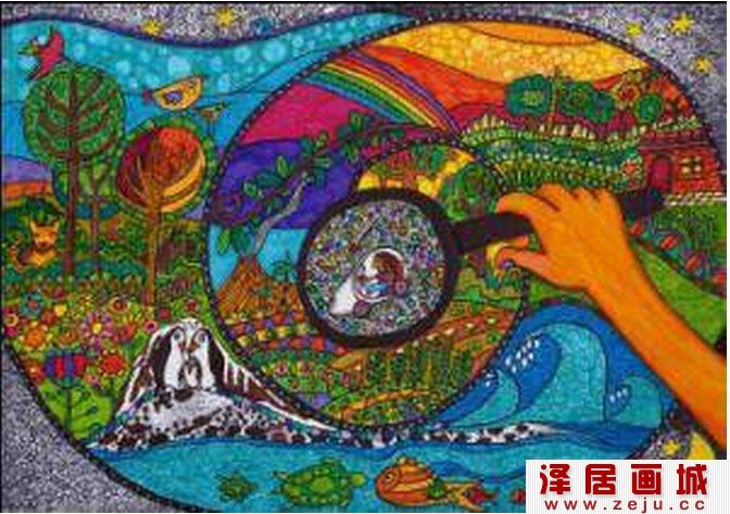 梦想之车儿童绘画大赛获奖作品
