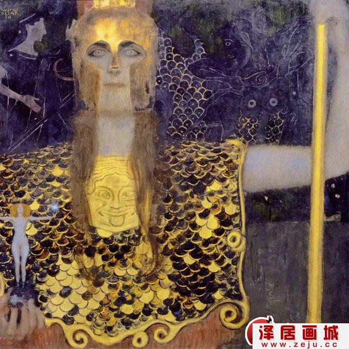 维也纳情色画家克林姆特油画作品