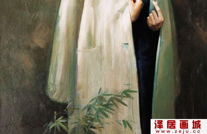 刘文进人物油画作品