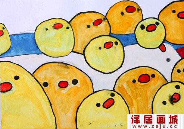 儿童绘画作品