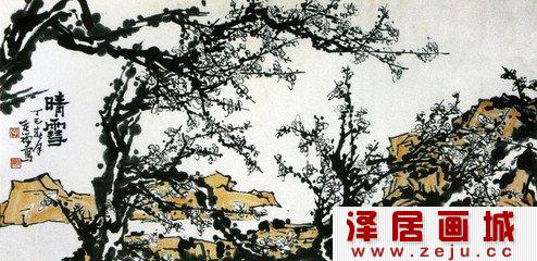 现代花鸟画家作品