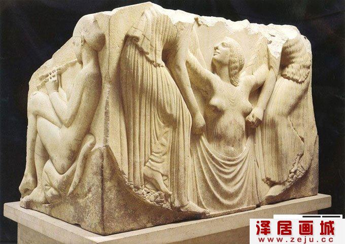 维纳斯的诞生雕塑欣赏