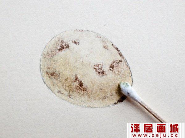 如何画鹌鹑蛋