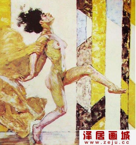 弗朗齐歇克抽象艺术画女舞者