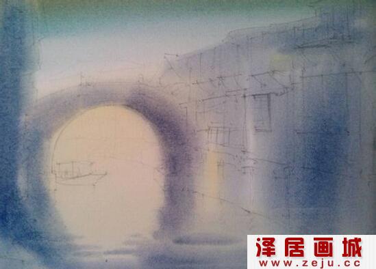 水彩风景画教程