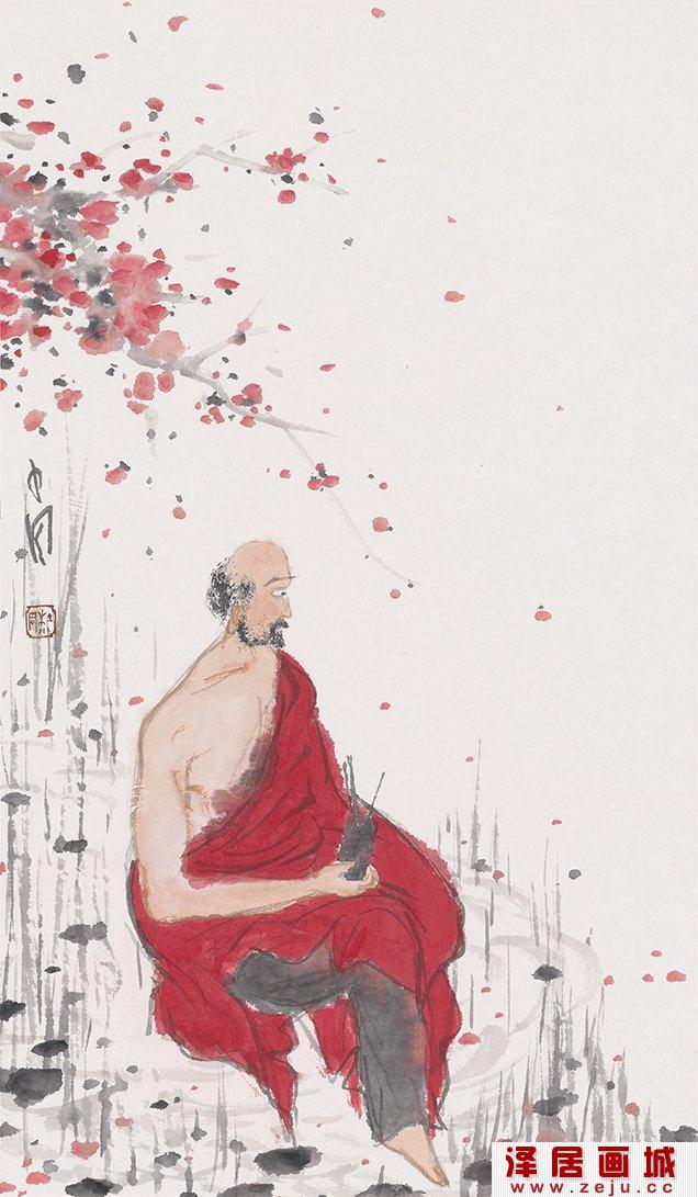 杜小同水墨人物画